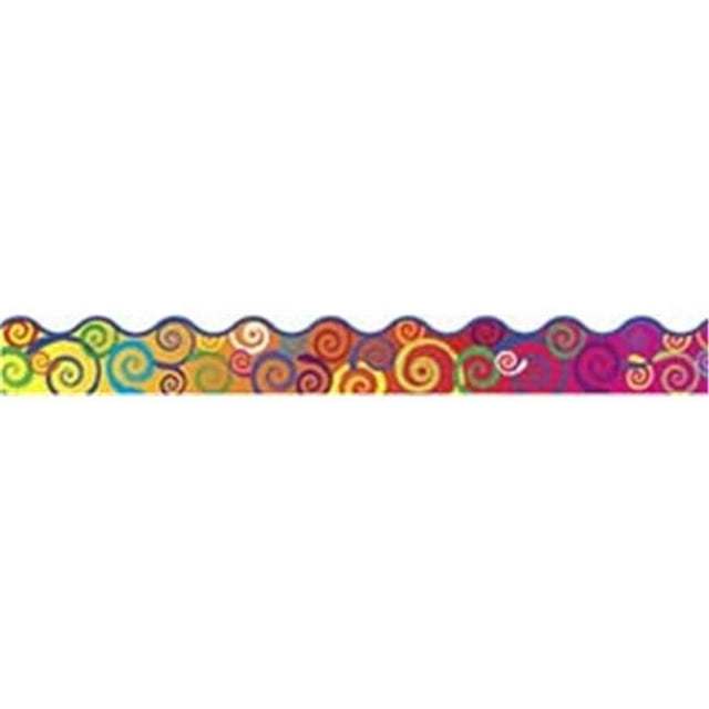 Trend Enterprises Inc. T-92141 Rainbow Swirls Terrific Trimmer