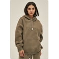 thumbnail image 3 of Couple Hoodie Set Matching Oversized Sweatsuit 2 Piece Fall Winter Pullover Loungewear for Men Women, 3 of 9