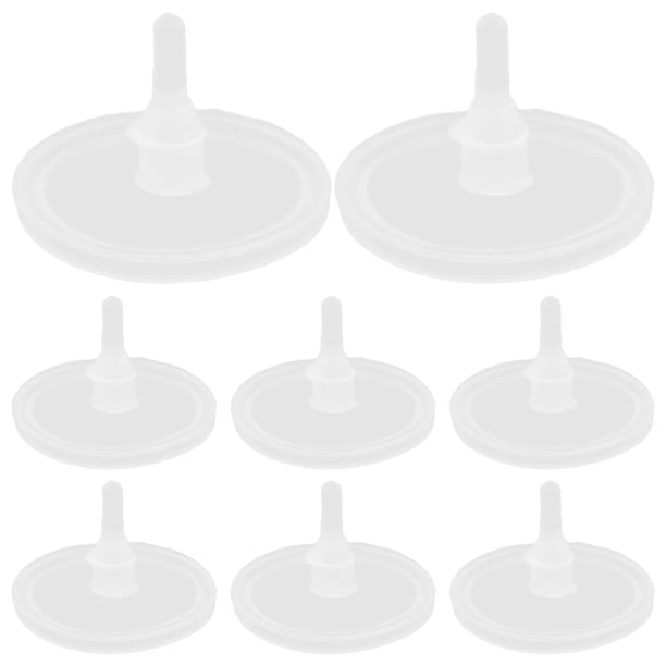 ColoMX 8 Uds. Tapas de silicona para olla a presión, válvulas de liberación de vapor, olla arrocera, almohadilla de válvula Universal para olla arrocera, reparación de olla a presión