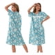 thumbnail image 5 of Camisón Con Diseno Floral Frescos Pijama Verano Mujer, 5 of 8