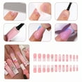 thumbnail image 4 of RAGUPEL 24Pcs Glue on Nails for Women,Silver Decoration Square Press on Nails,Dimensional Bow Best Press on Nails,Nails Press Ons for Daily Life,Dating,Gatherings and Photo Shoots,Style2, 4 of 7