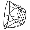 thumbnail image 4 of PTOOTP 1Set Iron Hanging Planter Basket for Balcony Railing Flowerpot Display Holder Black 8.57X6.96X5.31in, 4 of 8