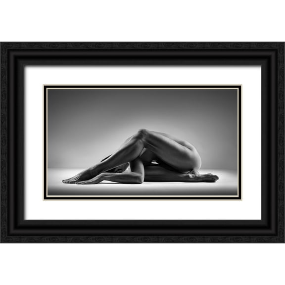 Valevicius, Aurimas 14x10 Black Ornate Wood Framed with Double Matting Museum Art Print Titled - Lego