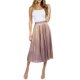thumbnail image 1 of Falda plisada metálica AMAD Casual para mujer Talla S, 1 of 1