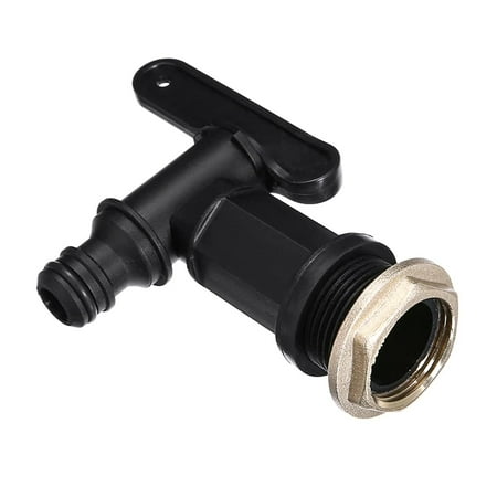 3/4 Water Butt Connector Ultimate Set - Control Water Flow with Built-in Valve and Secure