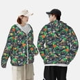 thumbnail image 6 of Sigee Dinosaur Plays Soccer Print UPF50+ Men's Sun Protection Hoodie Shirt SPF UV Shirt Long Sleeve Fishing Outdoor Lightweight, S-3XL, 6 of 9