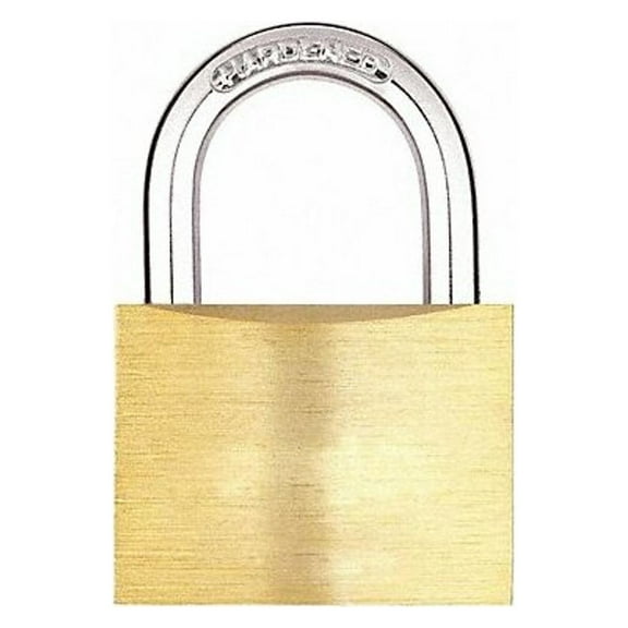 Manufacturer Varies Keyed Padlock,1 1/2 in,Rectangle,Yellow 48JR09