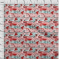 thumbnail image 4 of oneOone Cotton Poplin Sky Blue Fabric Tropical Sewing Craft Projects Fabric Prints By Yard 42 Inch Wide, 4 of 5