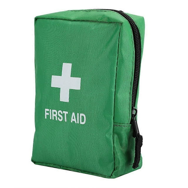 Emergency Aid Kit Home Outdoor Emergency Survival Treatment Tool BagGreen