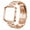 Rose Gold, variant on GoldCherry For Fitbit Ionic Bands, Milanese Metal Stainless Steel Watch Strap,Milanese Adjustable Closure Wrist Sport Band Replacement for Fitbit Ionic Smart Watch(Black)