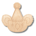 thumbnail image 2 of Unfinished Wood Etched Birthday Koala Shape 24" / 1/8", 2 of 2