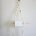 thumbnail image 2 of Estantería de pared Estantería flotante de madera Portarrollos de papel Colgador de pared Accesorios, 2 of 4