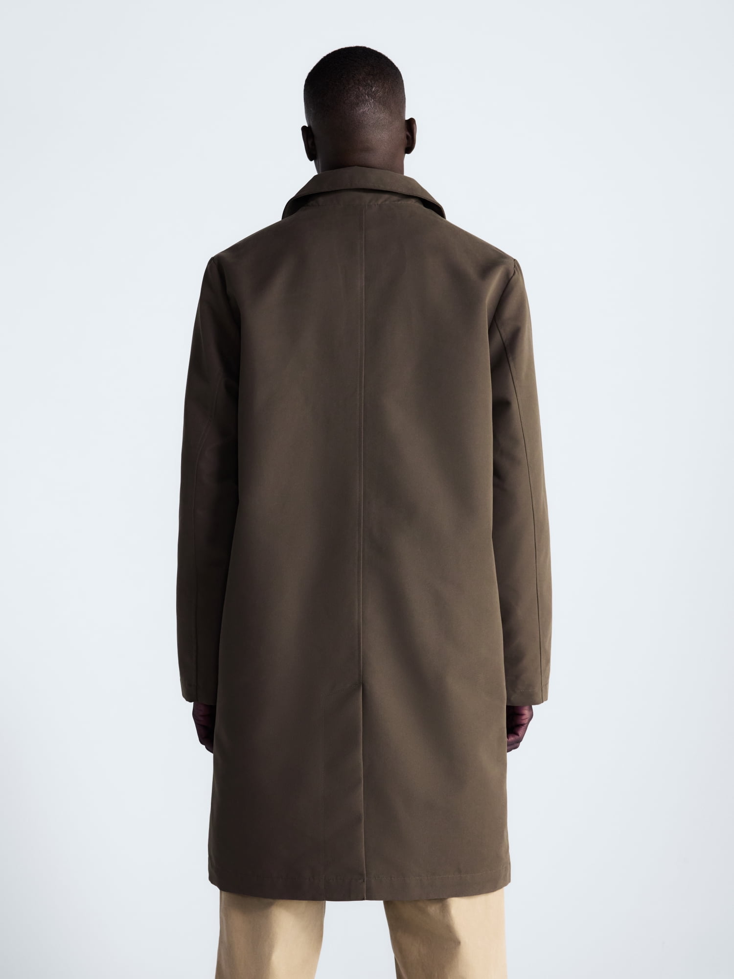 Free Assembly Men's and Big Men's Lightweight Trench Coat, Sizes XS-3XL