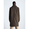 thumbnail image 4 of Free Assembly Men's and Big Men's Lightweight Trench Coat, Sizes XS-3XL, 4 of 5