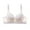White, variant on Women Push Up Bra Padded Underwire Bra Lift Up Lace Bra with Adjustable Straps for Everyday Wear