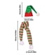 thumbnail image 3 of Christmas Wine Bottle Cap Christmas Hat Scarf Set Christmas Party Red Wine Bottle Decoration, 3 of 8