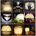 thumbnail image 5 of Large Folding Wooden Table Lamp: USB Rechargeable LED Book Light, 5 of 5