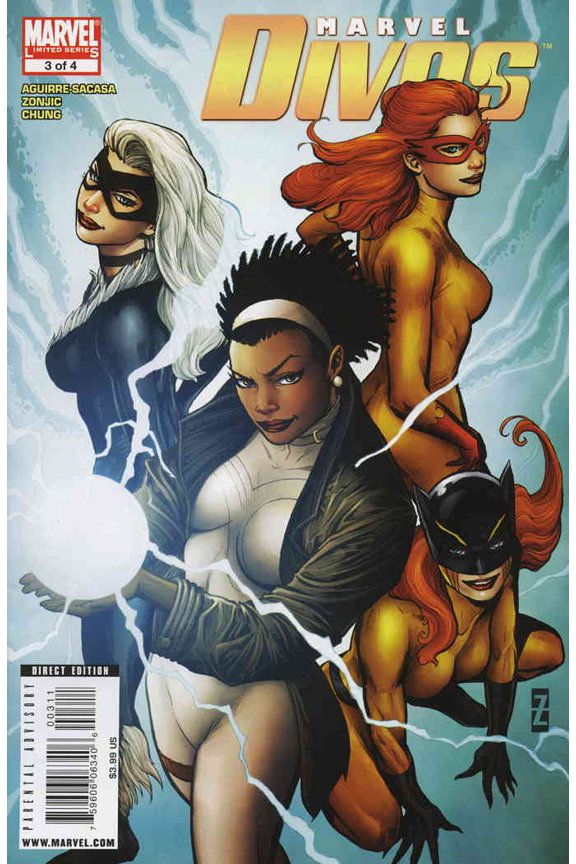 Divas #3 VF ; Marvel Comic Book