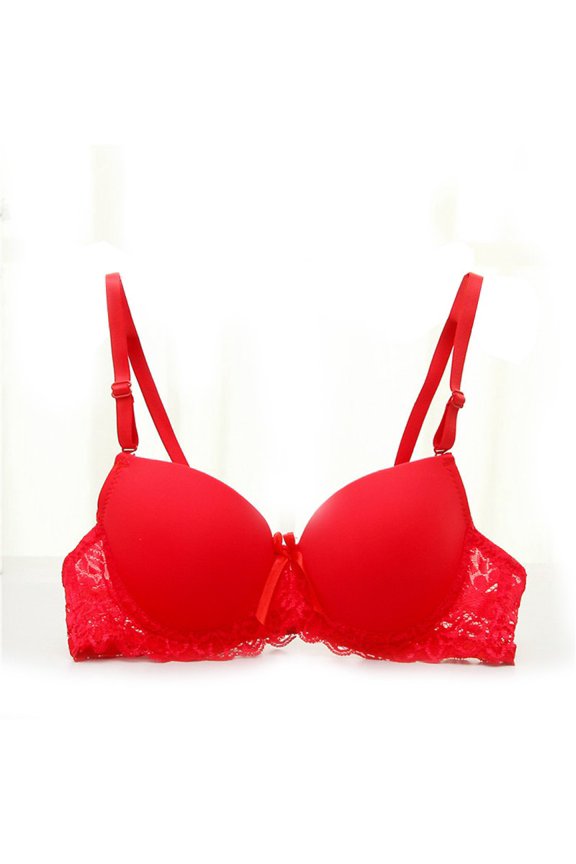 Women Push Up Lace Beauty Bra Breast Underwear Adjustment Support Bras
