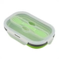 thumbnail image 4 of Boîte Bento Réutilisable avec Fourchette, Récipient Alimentaire en Silicone, pour Adultes et Enfants, 4 of 8