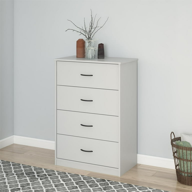Mainstays 4 Drawer Dresser Gray