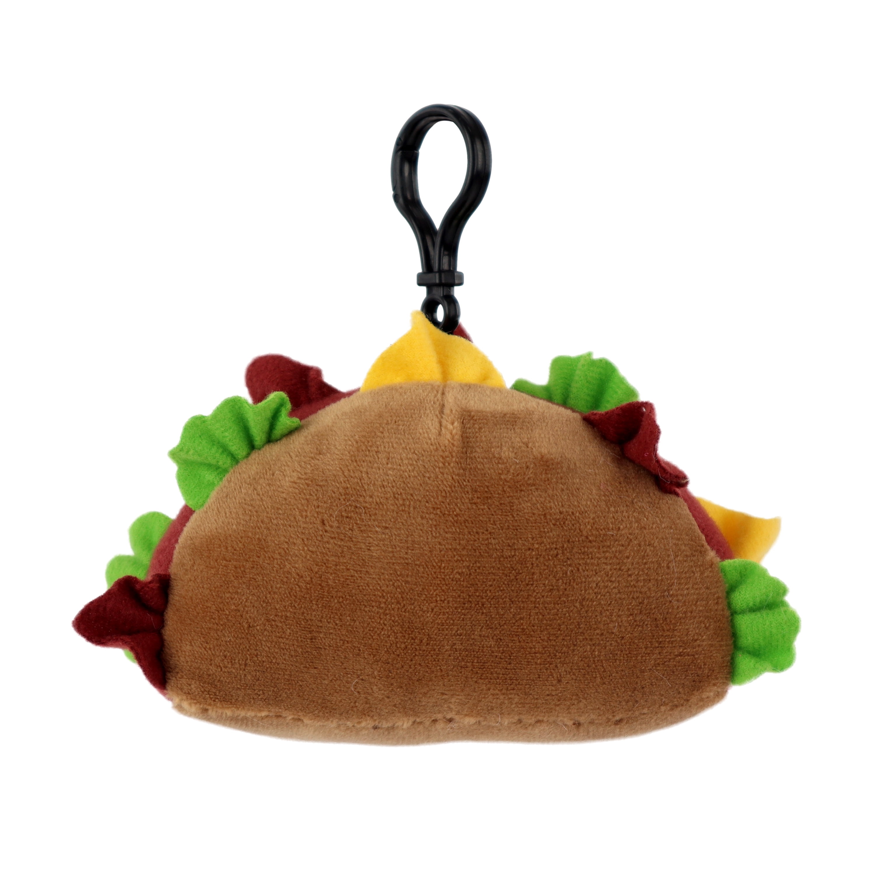 Pen+Gear Plush Backpack Clip, Plush 5in x 3in Taco