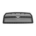 thumbnail image 2 of 2015-2017 Ford F-150 Carbon Steel Black Powder Coated Finish 2.5 Mm Wire Mesh Rivet Style Rivet Grille, 2 of 2