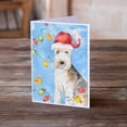 thumbnail image 2 of Christmas Lights Lakeland Terrier Greeting Cards and Envelopes Pack of 8, 2 of 2