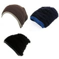 thumbnail image 7 of Walbest Double-layer Thick Woolen Beanie Stretchy Cap Nylon Ear Cover Hat Hip-hop Cap Men's Winter Hat, 7 of 7