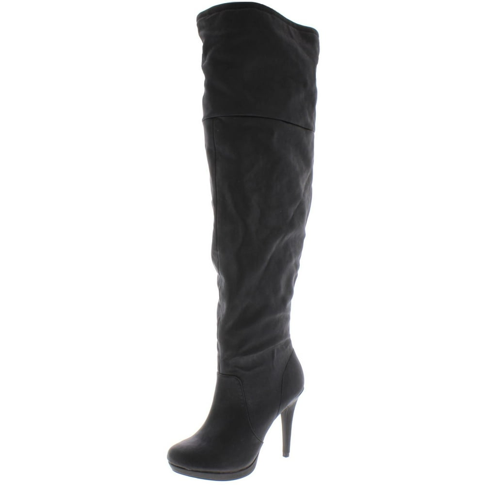 wide width platform boots