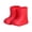 Red, variant on Waterproof Miniature Rain Boot For 1/12 Scale Dolls NonSlip Shoes Photo Props