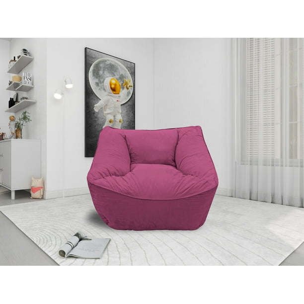 Sillon Puff El Bazar Store Rosa, Sillon Ocasional