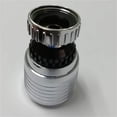 thumbnail image 3 of LED Faucet Aerator 3 Color Light Change 360 Degrees Swivel Faucet Spray Head Kitchen Tap Water Saving Nozzle Sprayer Bathroom Basin Lengthen Extender, 3 of 8