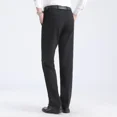 thumbnail image 4 of Pantalones de verano de poliéster para hombre, pantalones de traje rectos para hombre, pantalones ajustados con trenzas, ropa de trabajo coreana, reseñas, muchas ofertas de ropa vintage, 4 of 4