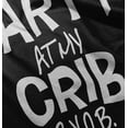 thumbnail image 5 of Party At My Crib BYOB Funny Toddler Boy Girl T Shirt Infant Toddler Brisco Brands 12M, 5 of 6