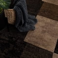 thumbnail image 4 of eRug Outlet Montage Collection Modern Abstract Area Rug Large (8x11 feet) - 7'9" x 10'9", Brown, 4 of 6