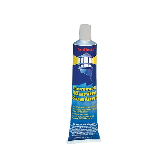 Sellador marino Sudbury 321 elastomérico, 90 ml, transparente