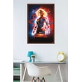 thumbnail image 2 of Marvel Cinematic Universe - Captain Marvel - One Sheet Wall Poster, 22.375" x 34", Framed, 2 of 2