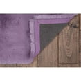 thumbnail image 4 of Linon Maven Faux Rabbit Polyester 7'6" X 9'6" Area Rug in Purple, 4 of 8