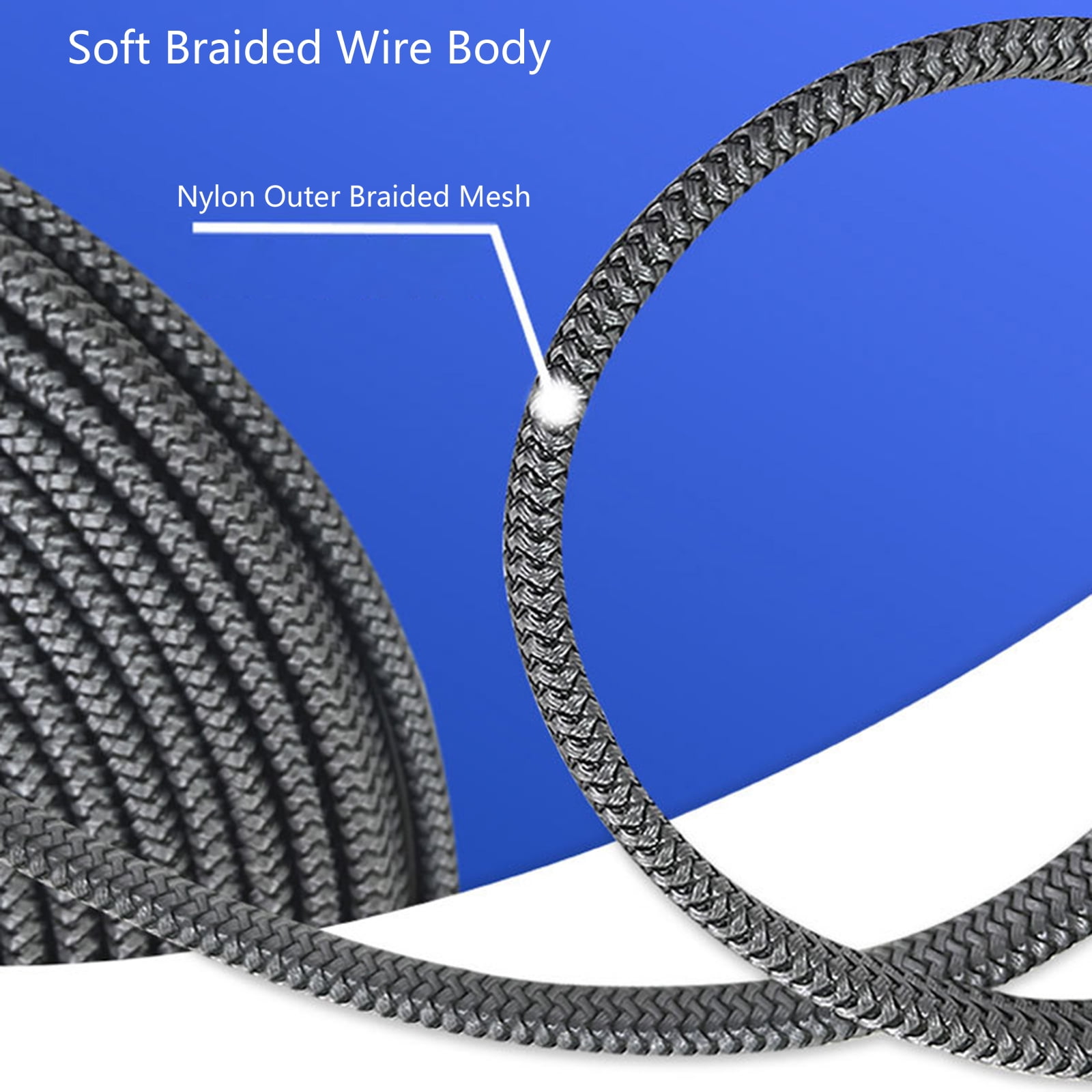 Flat CAT8 Ethernet Cable for Fast Speed 40Gbps Data Transfer and Stable Connection Cord 1-20m Optional