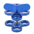 thumbnail image 2 of Inteprter Mariposa Buceando Abrazadera Triple Junta de Rótula Brazo Soporte Adaptador para Accesorios de cámara y óptica Azul, 2 of 6
