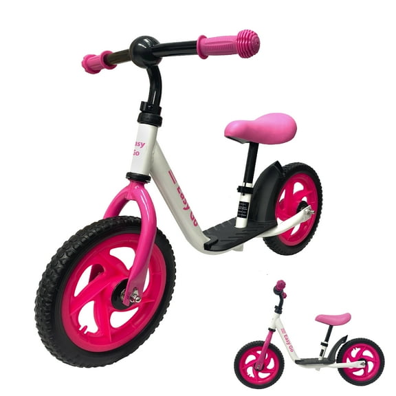 Balance Bike - Adjustable Seat and Handlebars - Boys and Girls - 18 Months to 6 Years Old