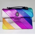 thumbnail image 2 of Kurt Geiger London Bolso Original Mediano Y Pequeño Patrón De Onda Arco Iris Las Mujeres De Cadena De Metal Color De Un Hombro Crossbody Mensajero Cuadrado, 2 of 4