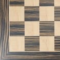 thumbnail image 4 of WE Games Deluxe Chess Board, Zebra & Natural Wood - 15 in, 4 of 5