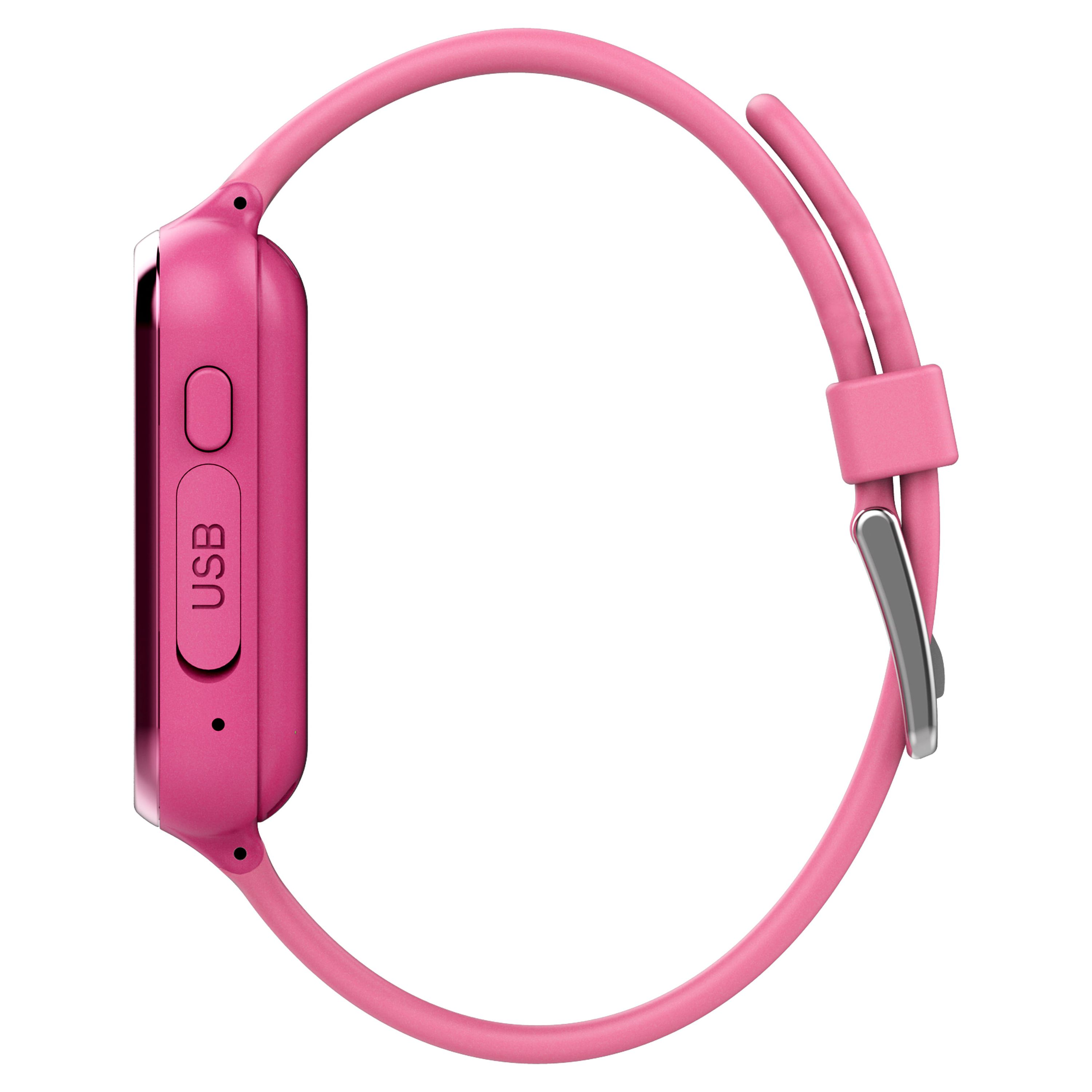 Jojo Siwa iTime Unisex Child Interactive Smart Watch 40mm in Pink with Silicone Strap (JOJ4128) - image 3 of 5