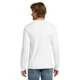 thumbnail image 5 of Gildan Men’s Hammer Long Sleeve Cotton T-Shirt, Blank White 6-Pack, XL, Crew Neck Modern Fit Tee, 5 of 7