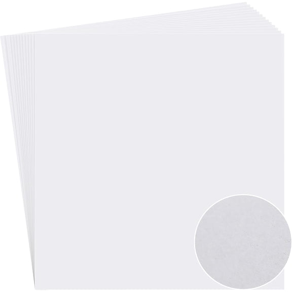 100 Sheets of Artist Teabag Paper for Mixed Media Art 16.5''x16.5'' Large Wet Strength Tissue White Handmade Paper DIY Art Craft Supplies for Printmaking Collage Cyanotype Painting