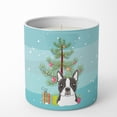 thumbnail image 4 of Christmas Tree and Boston Terrier 10 oz Decorative Soy Candle 3.25 in x 3.75 in, 4 of 5