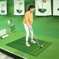 thumbnail image 2 of Costway 5 x 4 FT Golf Hitting Mat Artificial Indoor Outdoor Turf Golf Training Mat 32 mm, 2 of 7