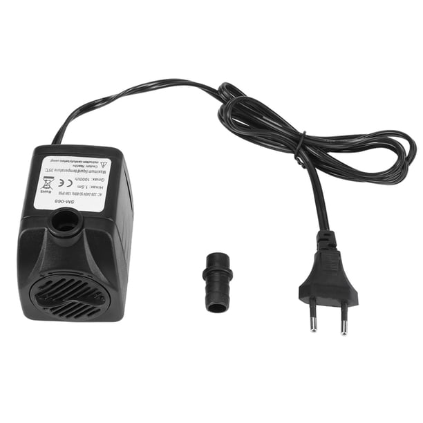 Bomba De Agua Para Fuente, Bomba De Agua Sumergible Ultra Silenciosa De 1000l H 15W Para Fuente De Pecera De Estanque De Acuario